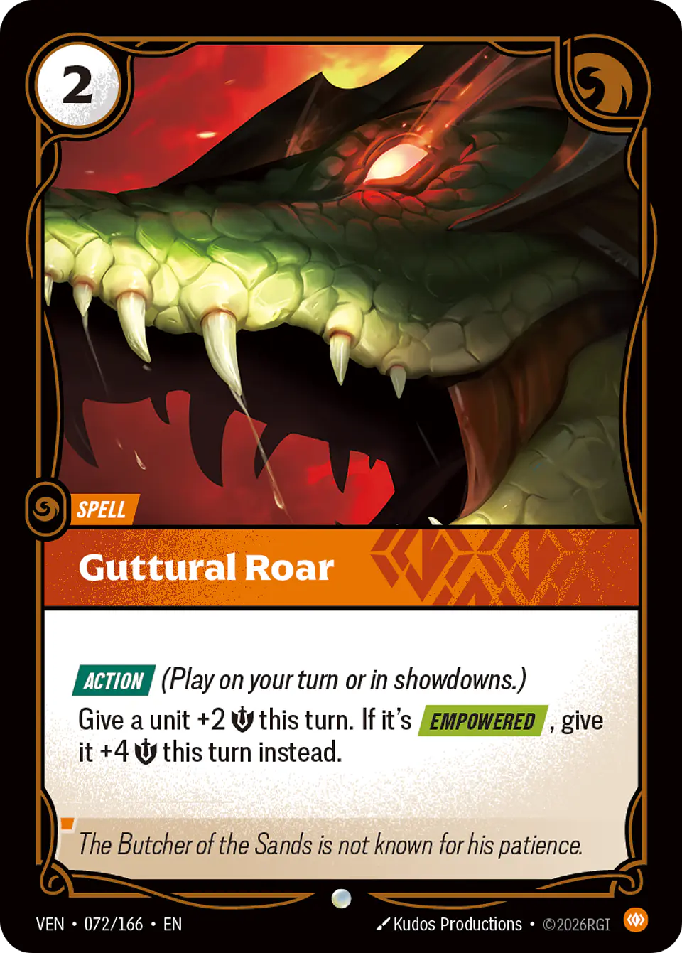 Guttural Roar 1