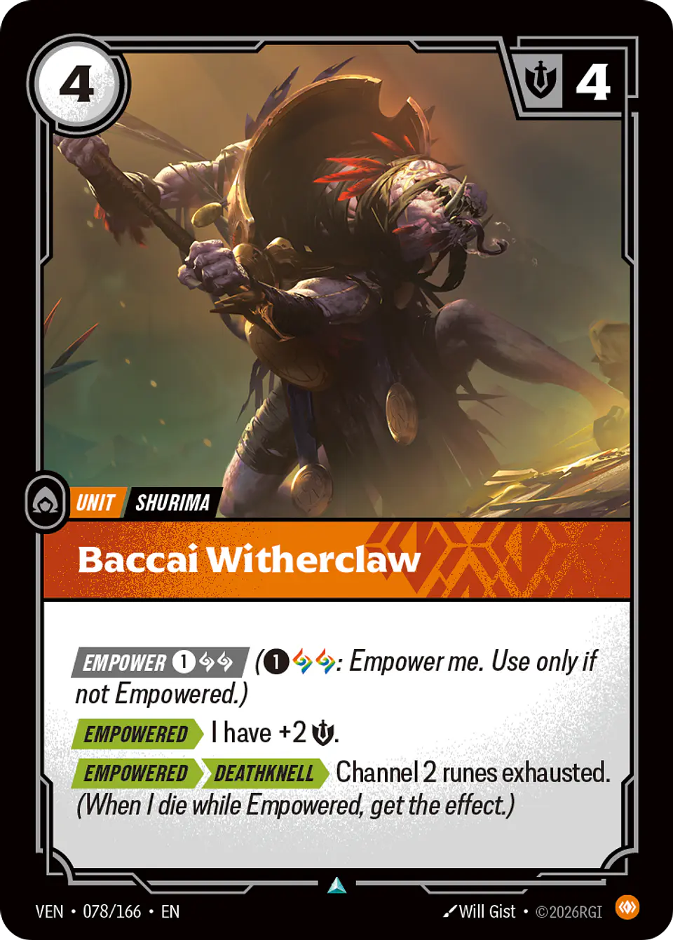 Baccai Witherclaw 1