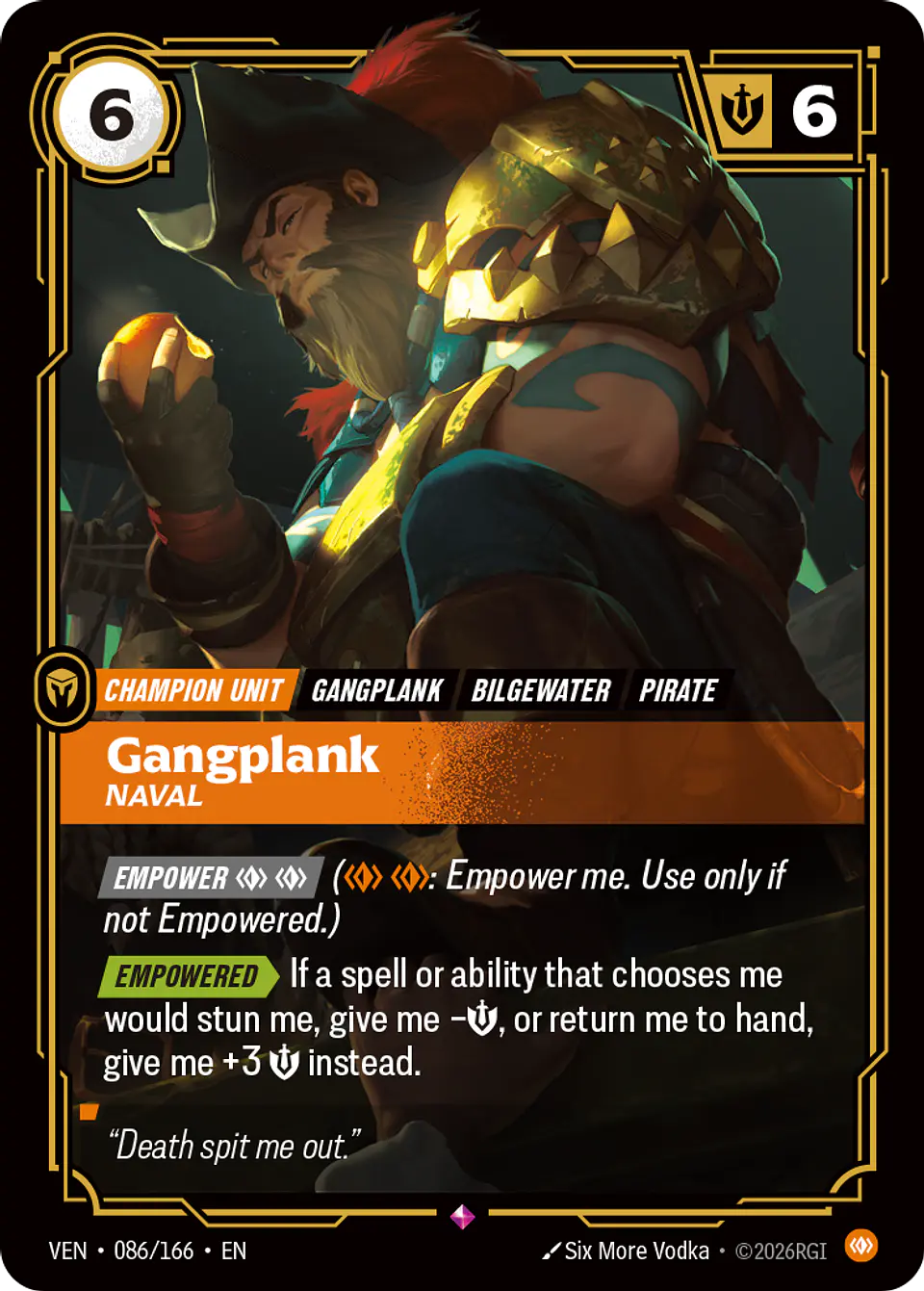 Gangplank, Naval 1