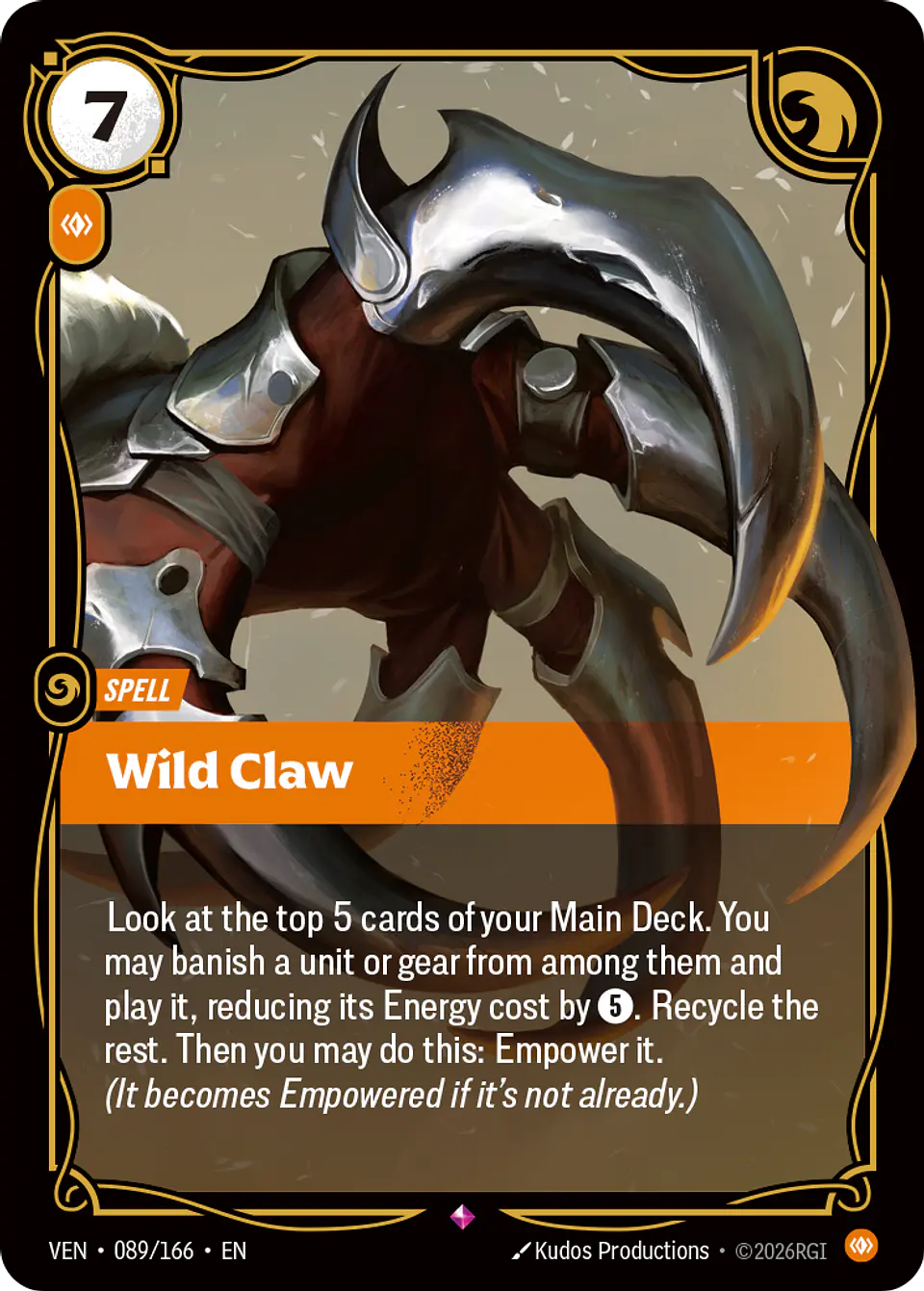 Wild Claw 1