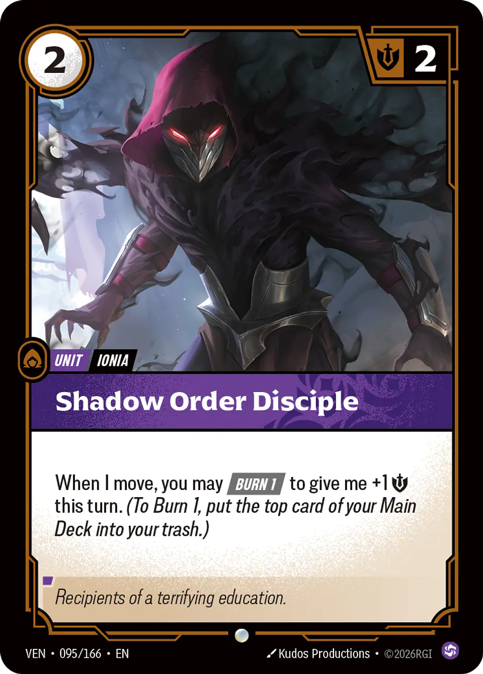 Shadow Order Disciple 1