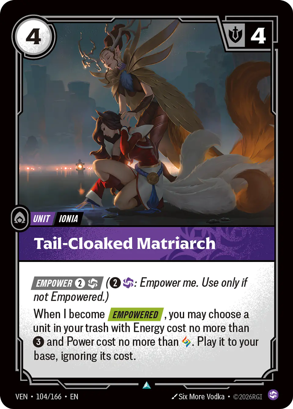 Tail-Cloaked Matriarch 1
