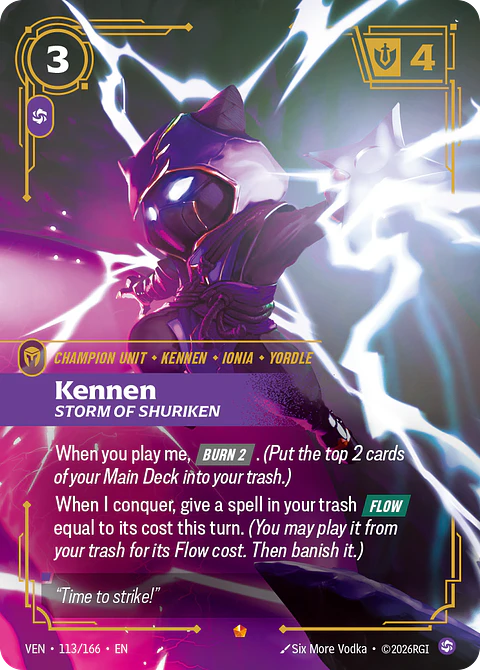 Kennen, Storm of Shuriken