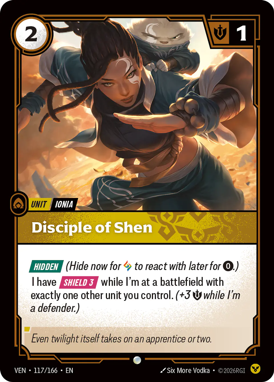Disciple of Shen 1