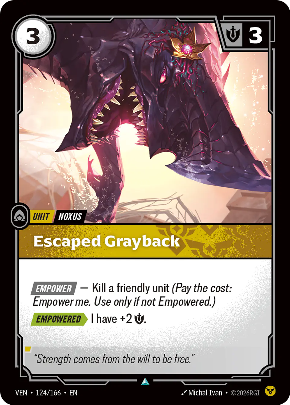 Escaped Grayback 1