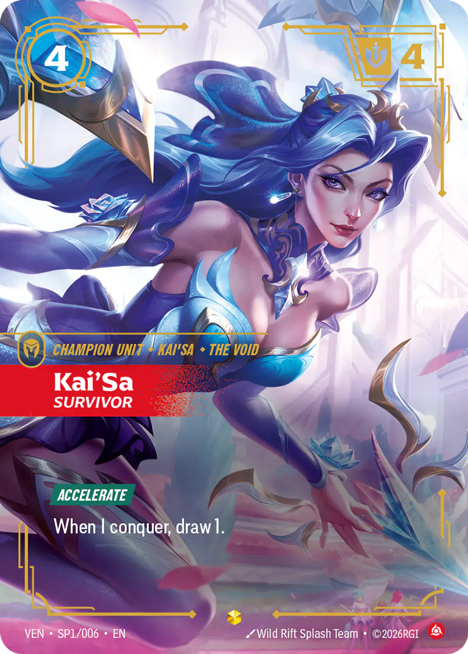 Kai'Sa, Survivor 1