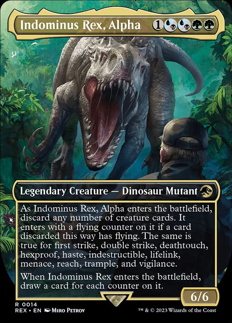 Indominus Rex, Alpha (Borderless) 1