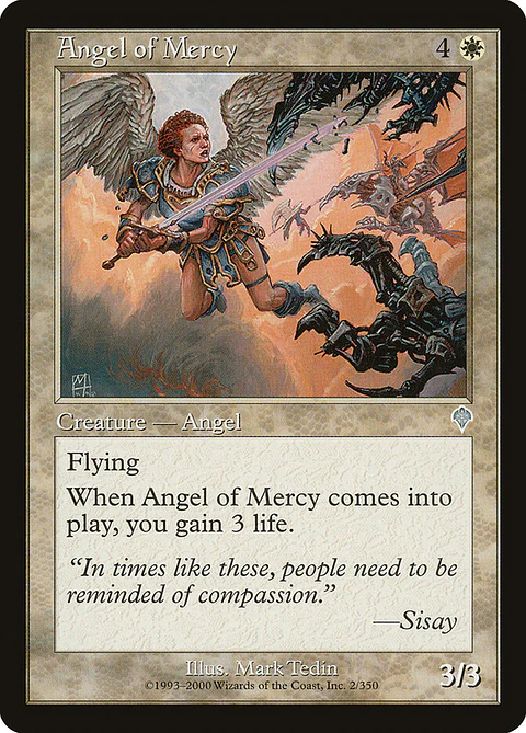 Angel of Mercy (Retro Frame)