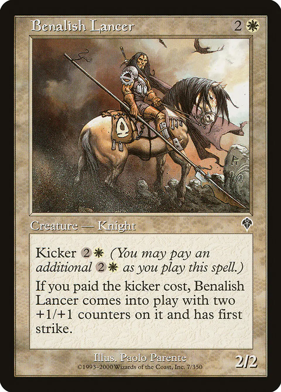 Benalish Lancer (Retro Frame) 1