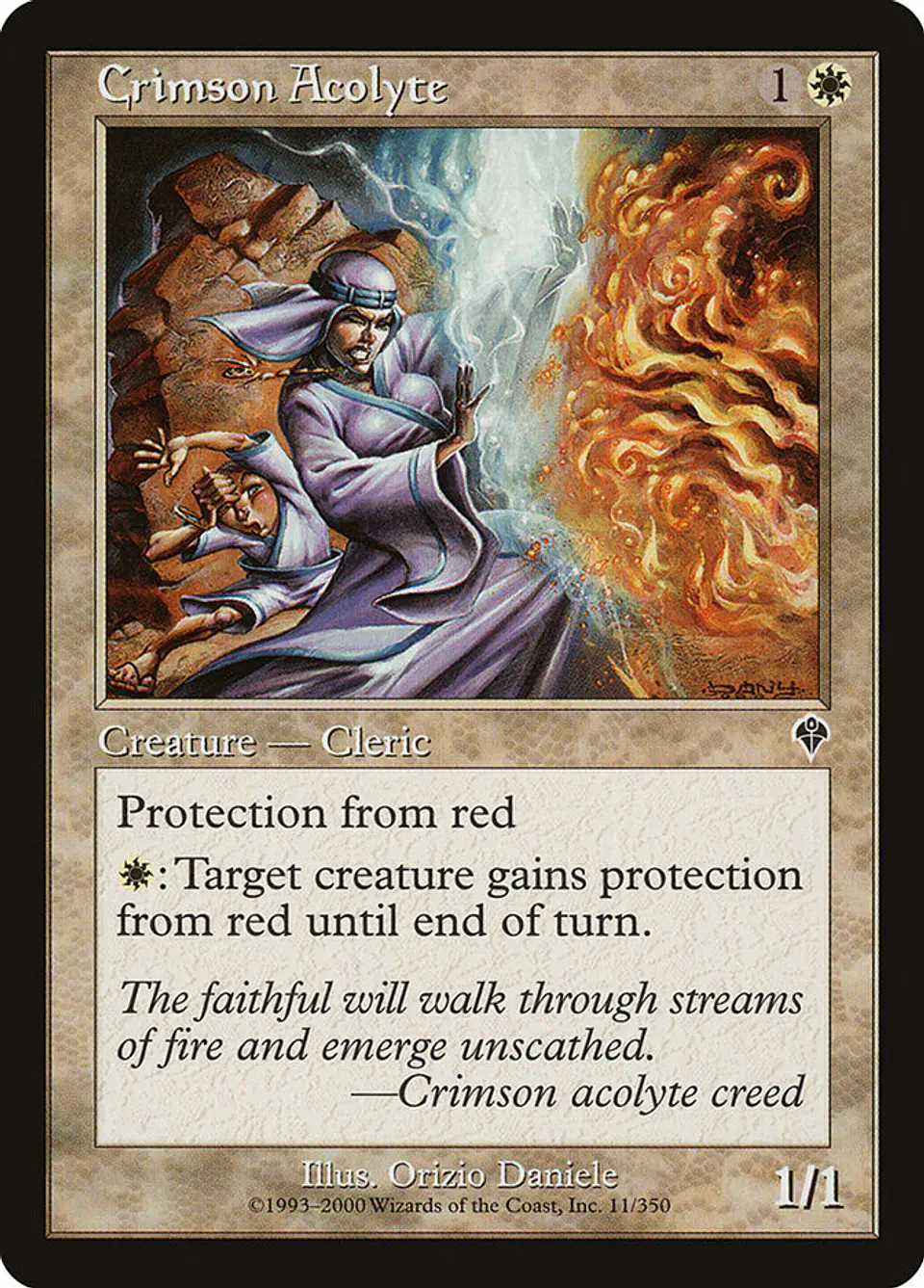 Crimson Acolyte (Retro Frame) 1