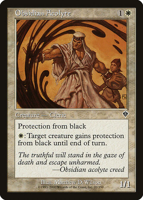 Obsidian Acolyte (Retro Frame)