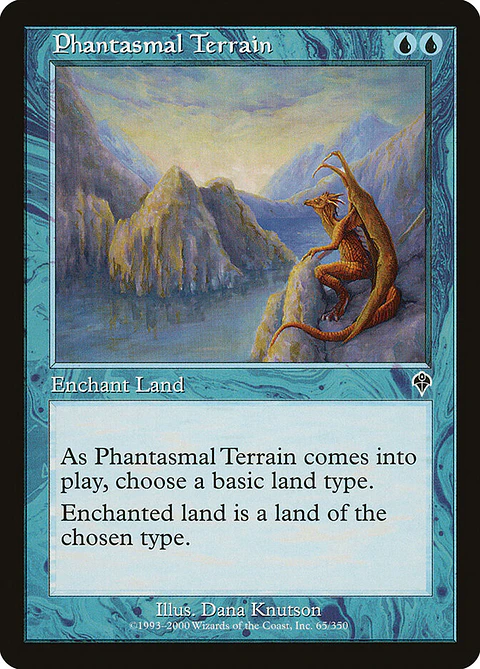 Phantasmal Terrain (Retro Frame)