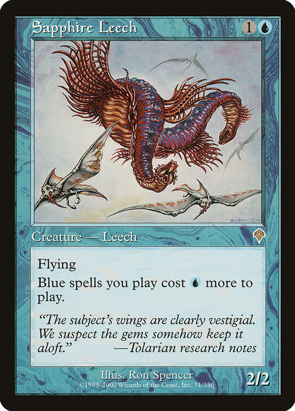 Sapphire Leech (Retro Frame) 1