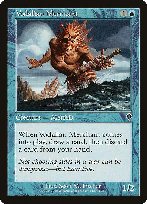 Vodalian Merchant (Retro Frame)