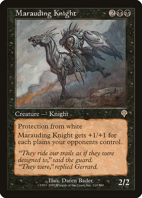 Marauding Knight (Retro Frame)