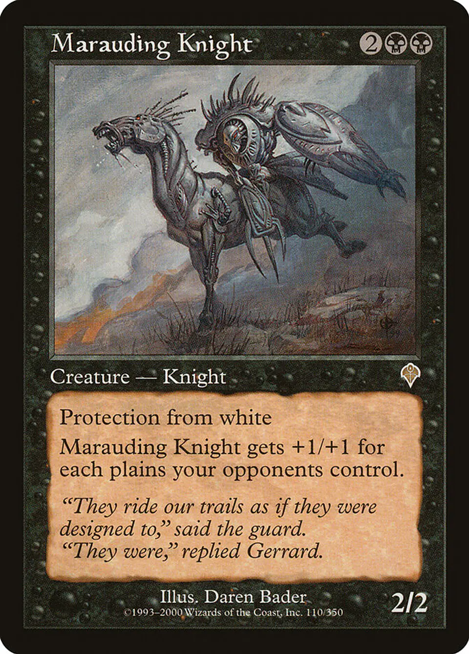Marauding Knight (Retro Frame) 1