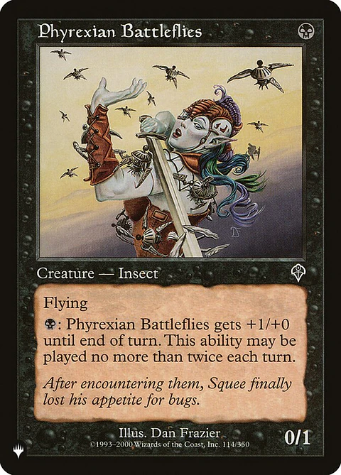 Phyrexian Battleflies (The List)