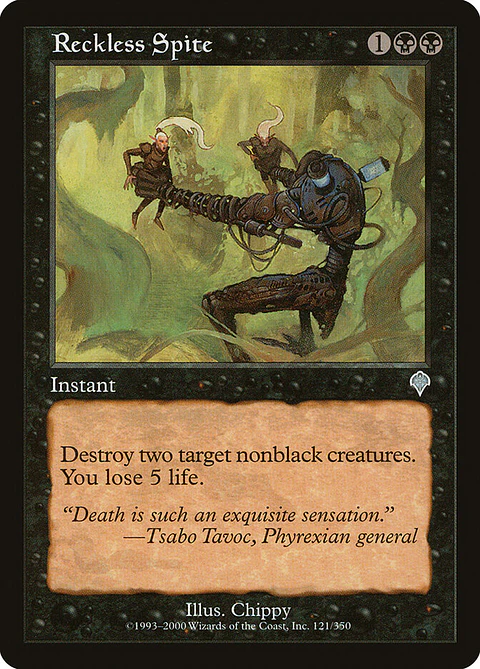 Reckless Spite (Retro Frame)