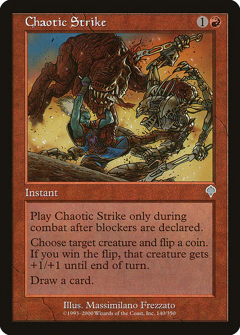 Chaotic Strike (Retro Frame)