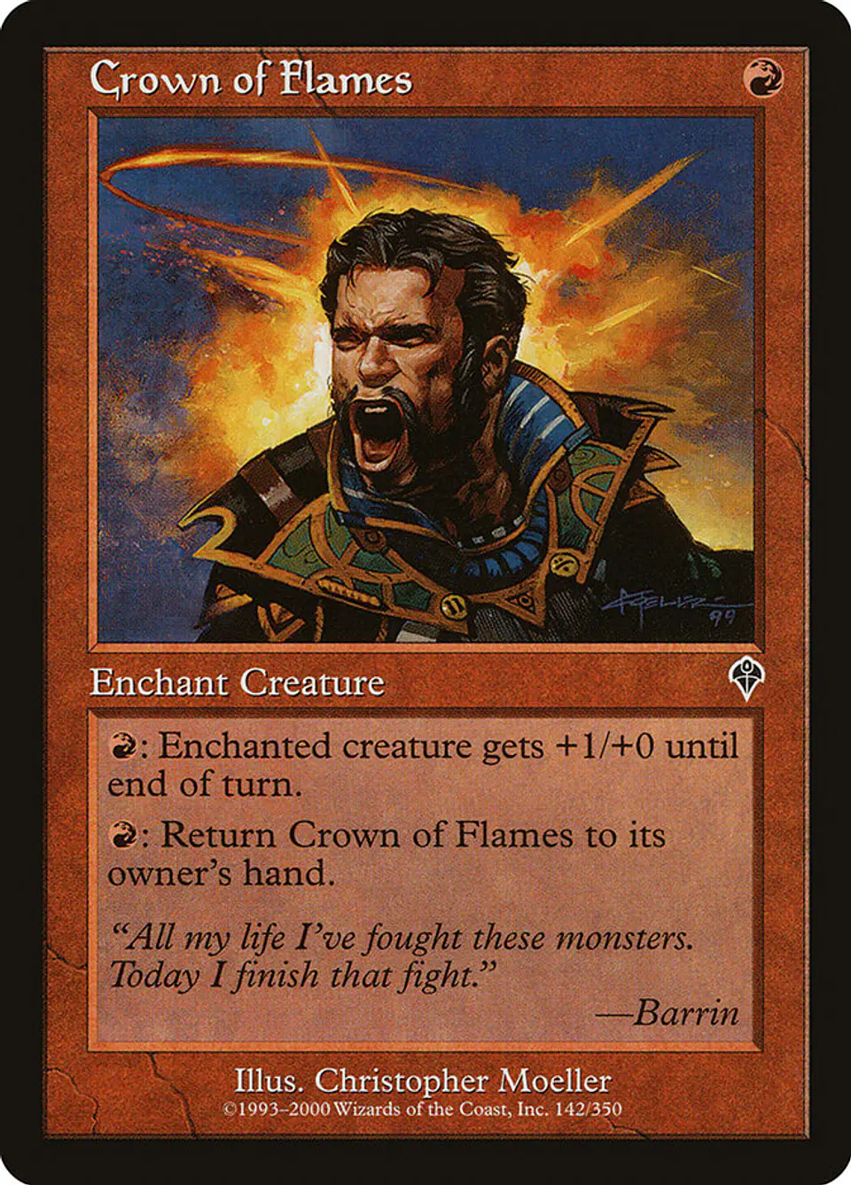 Crown of Flames (Retro Frame) 1