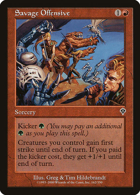 Savage Offensive (Retro Frame)