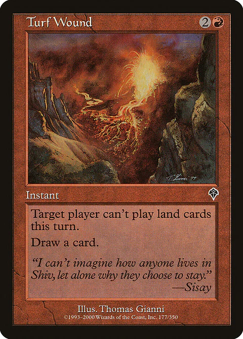 Turf Wound (Retro Frame)