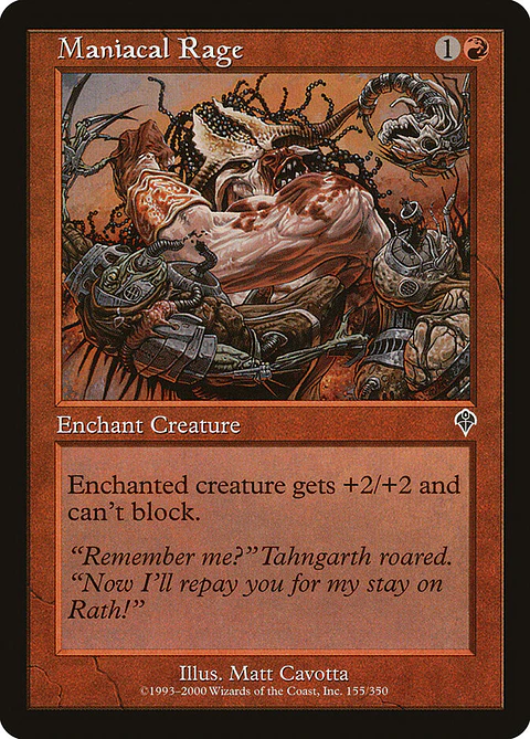 Maniacal Rage (Retro Frame)