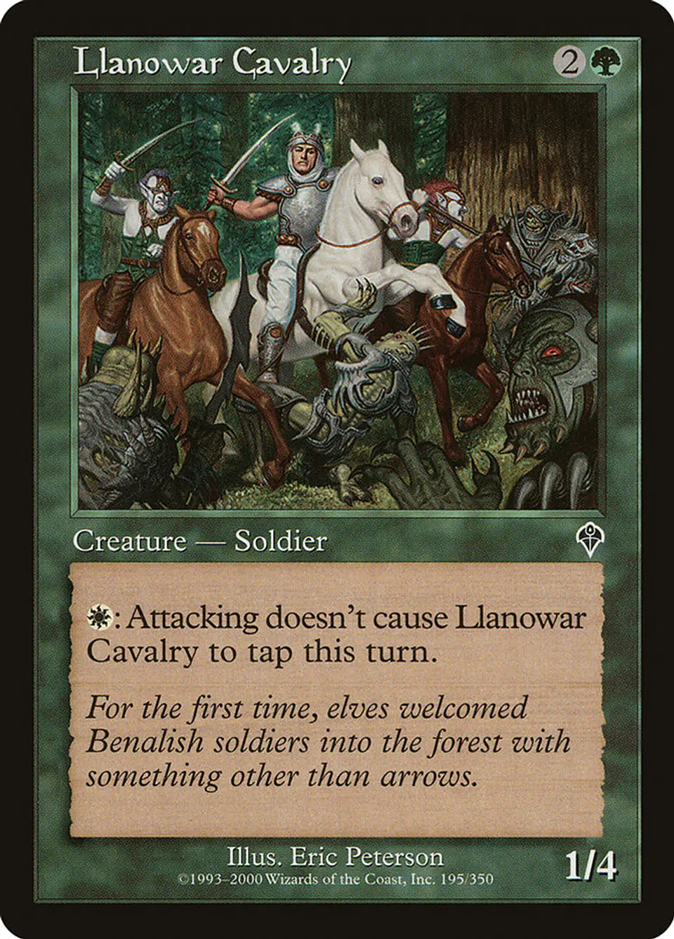 Llanowar Cavalry (Retro Frame) 1