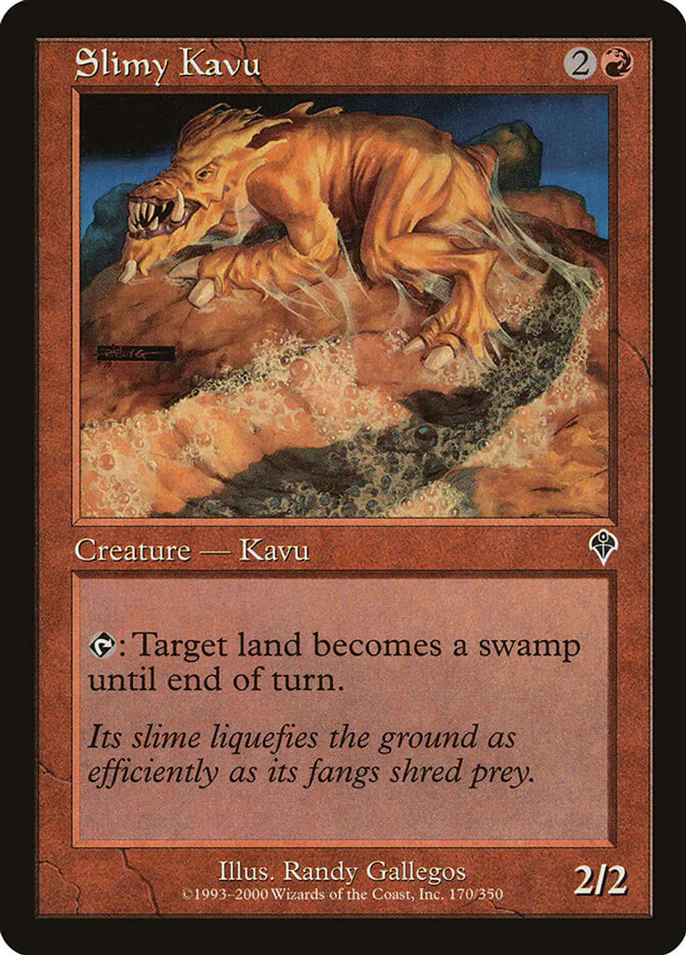 Slimy Kavu (Retro Frame) 1