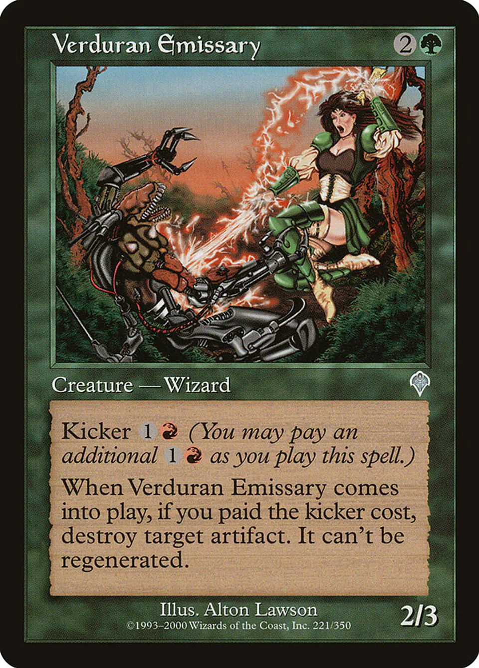Verduran Emissary (Retro Frame) 1