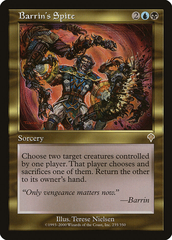 Barrin's Spite (Retro Frame)