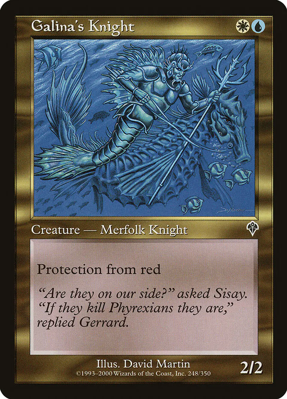 Galina's Knight (Retro Frame) 1