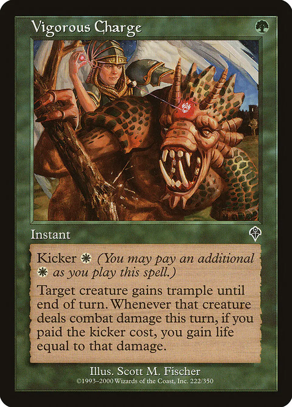 Vigorous Charge (Retro Frame) 1