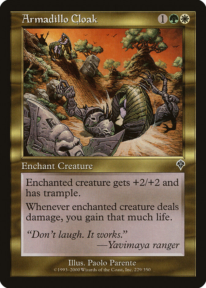 Armadillo Cloak (Retro Frame)