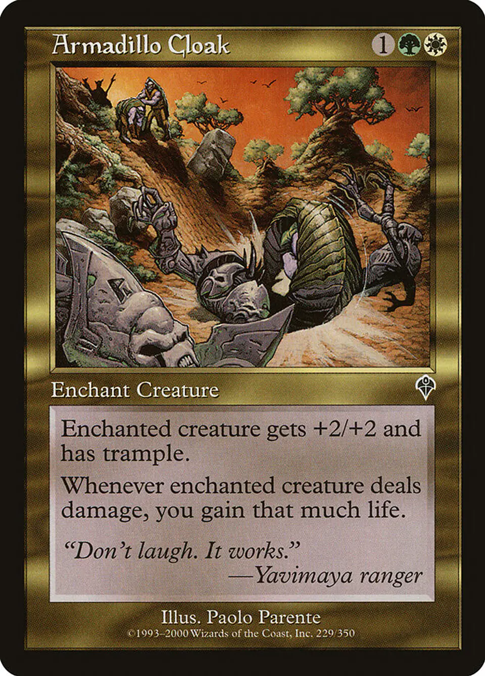 Armadillo Cloak (Retro Frame) 1