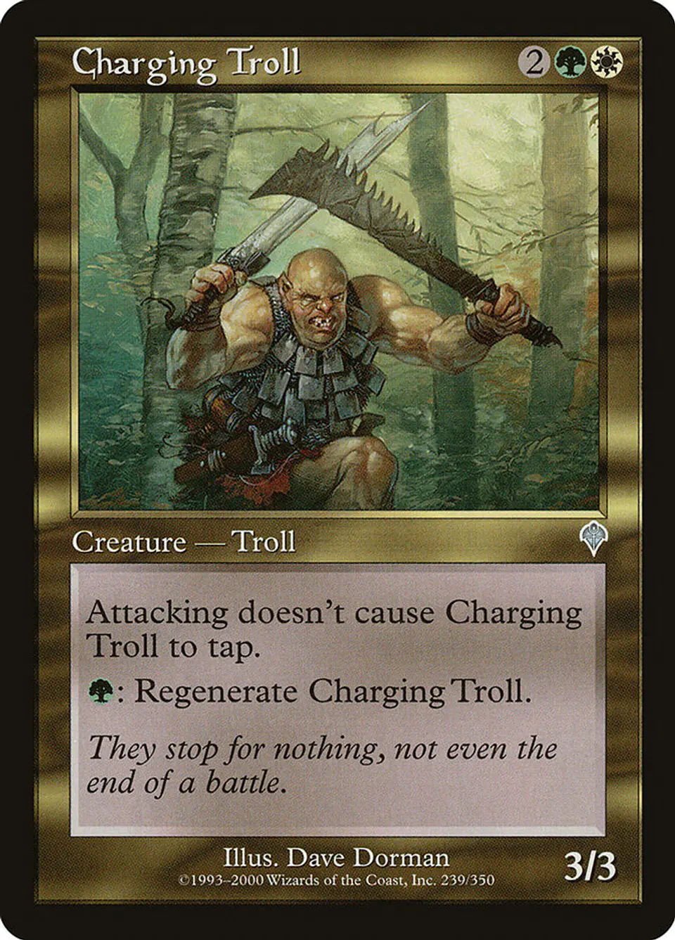 Charging Troll (Retro Frame) 1