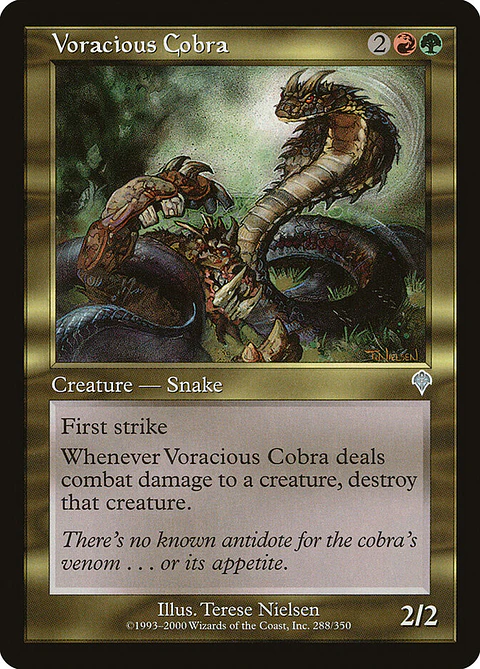 Voracious Cobra (Retro Frame)