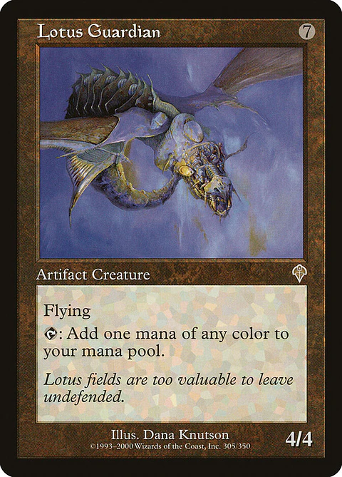 Lotus Guardian (Retro Frame)