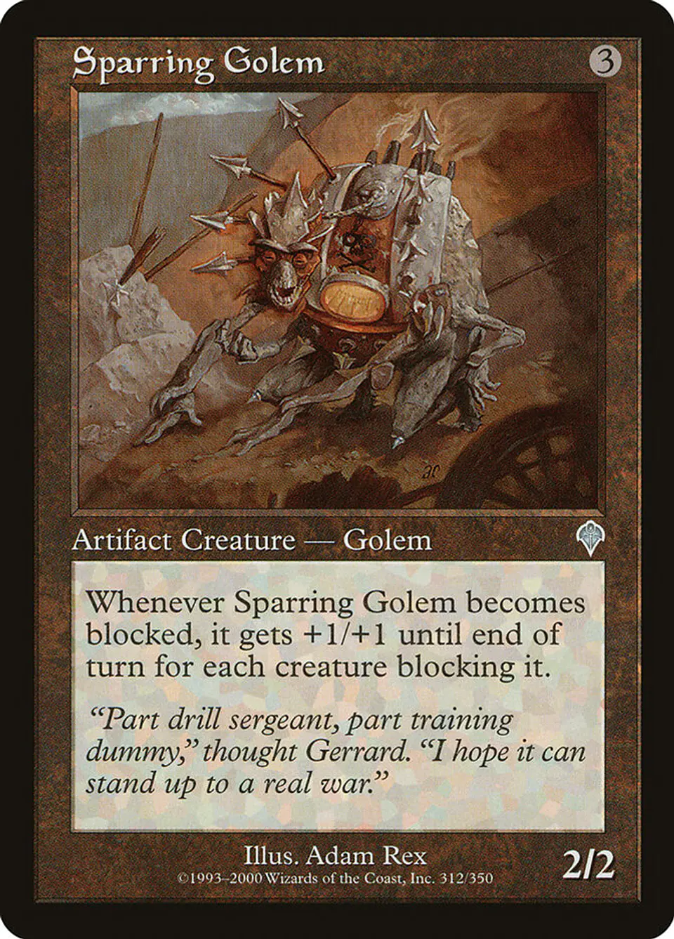 Sparring Golem (Retro Frame) 1