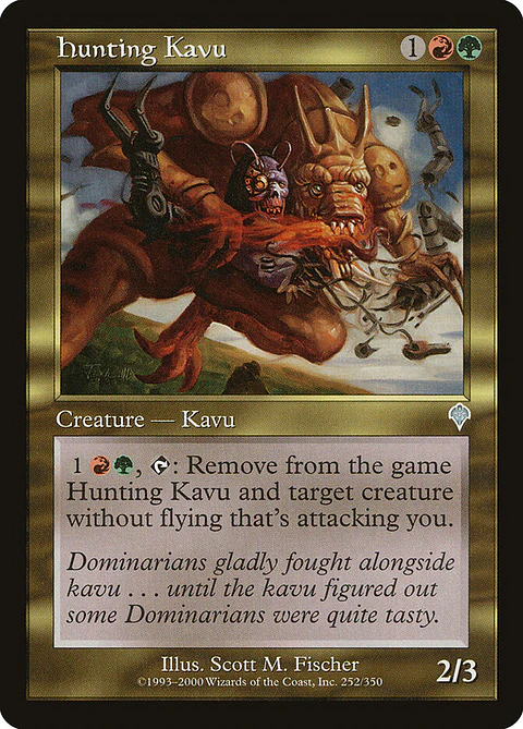 Hunting Kavu (Retro Frame)