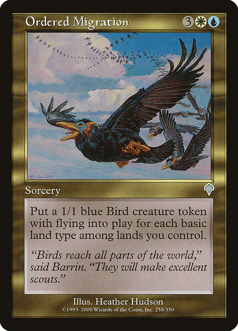 Ordered Migration (Retro Frame)