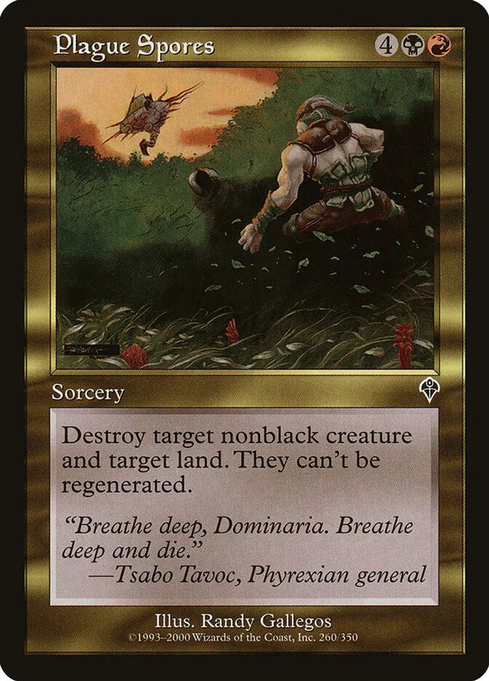 Plague Spores (Retro Frame) 1