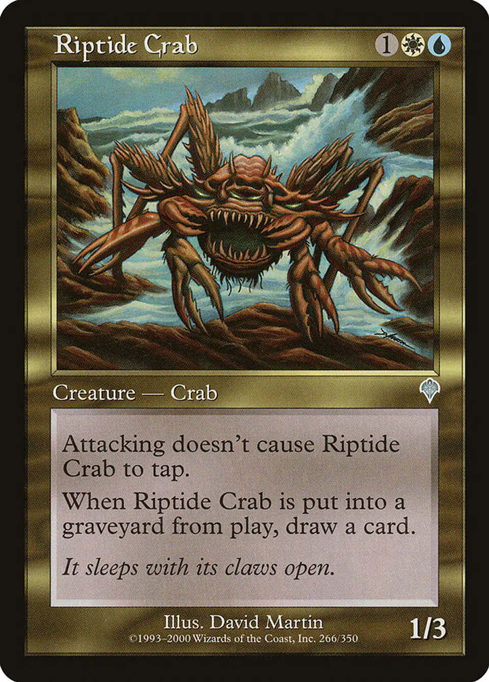 Riptide Crab (Retro Frame) 1