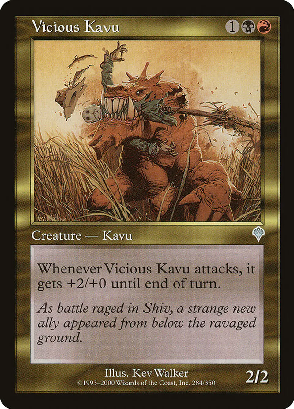 Vicious Kavu (Retro Frame) 1