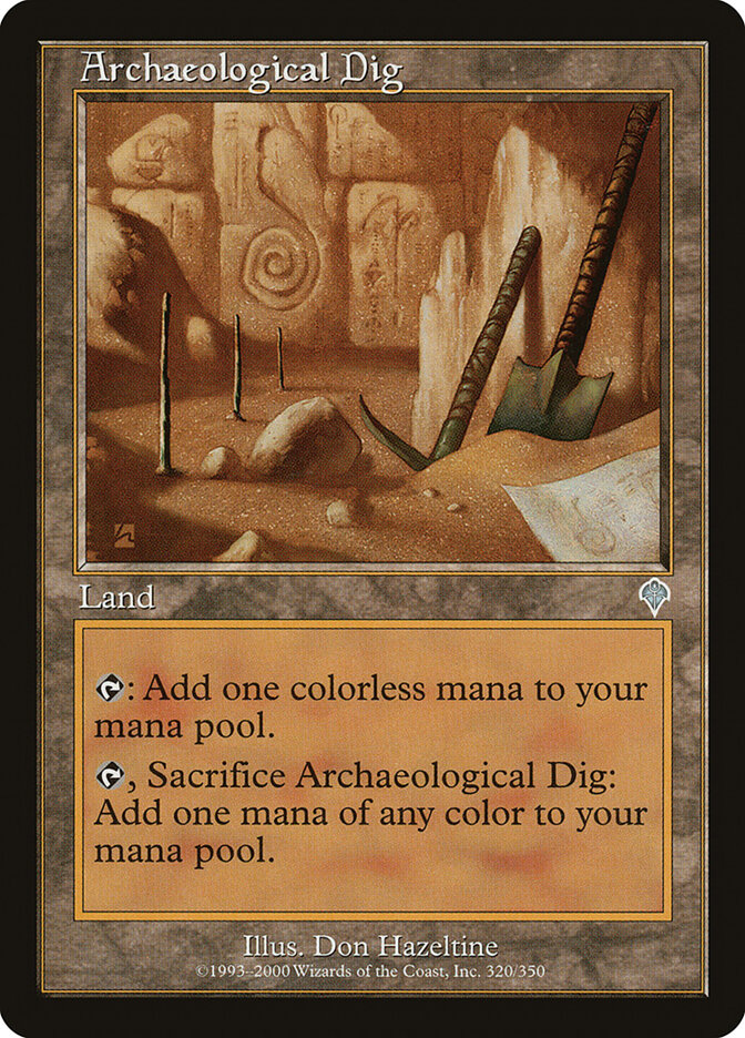 Archaeological Dig (Retro Frame)