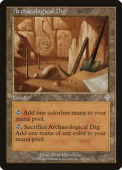 Archaeological Dig (Retro Frame)