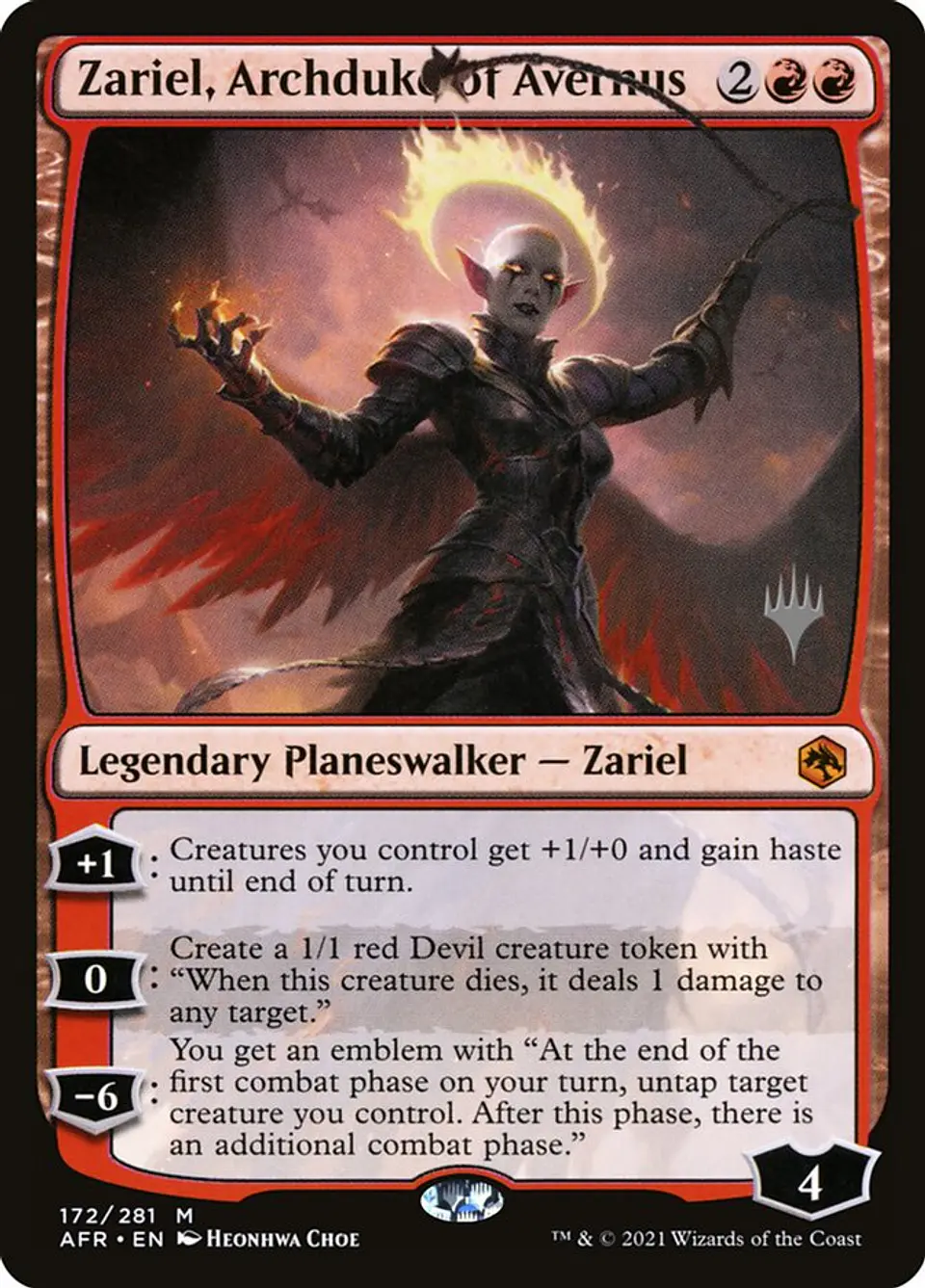Zariel, Archduke of Avernus (Promo Pack) 1