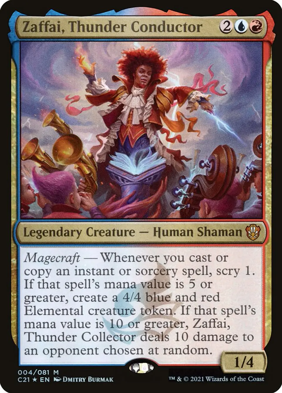 Zaffai, Thunder Conductor 1