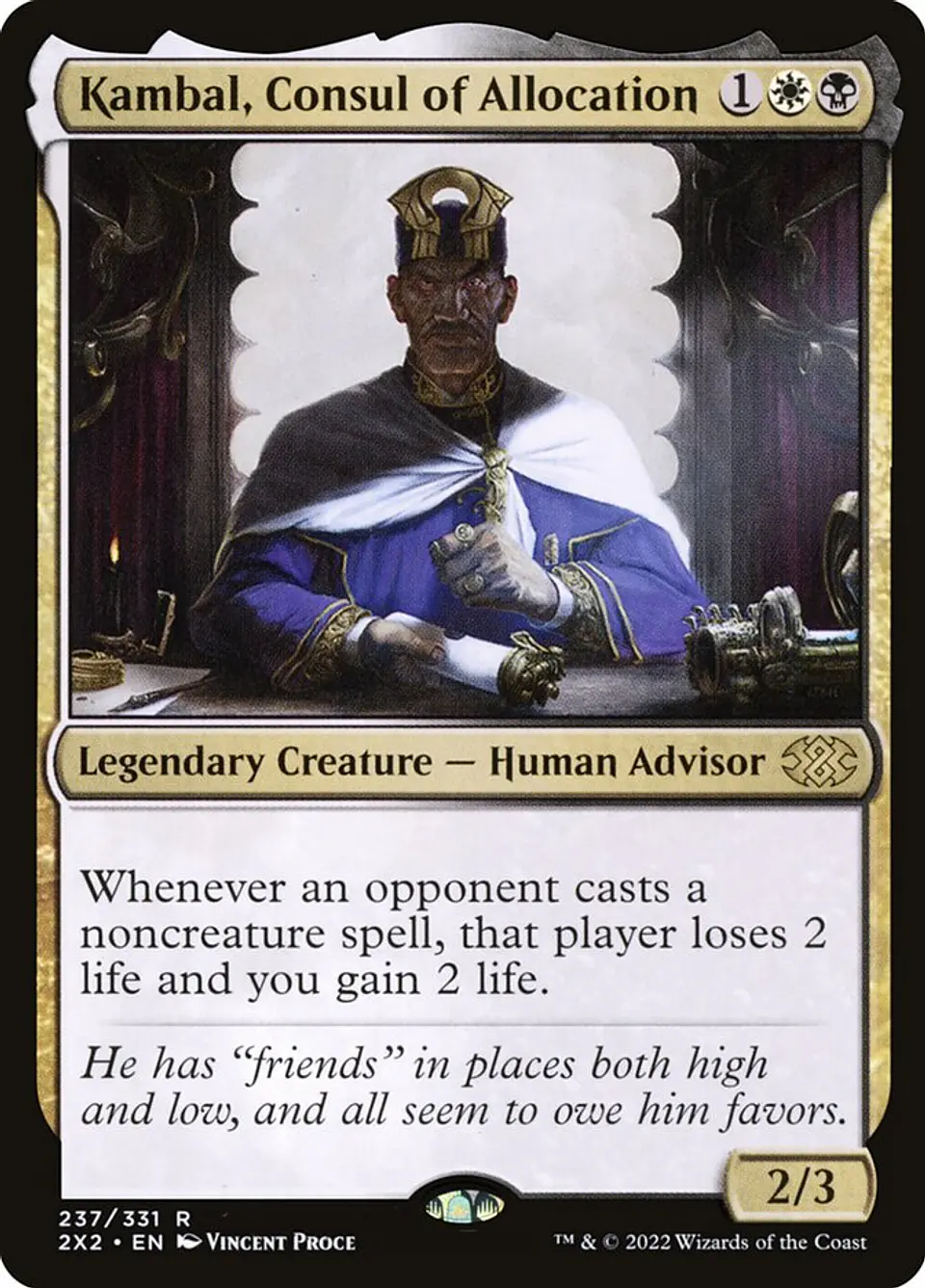 Kambal, Consul of Allocation 1