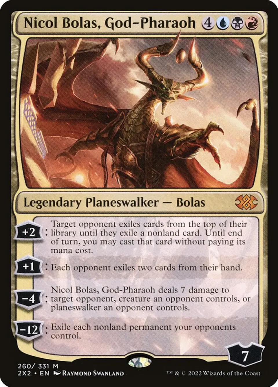 Nicol Bolas, God-Pharaoh 1